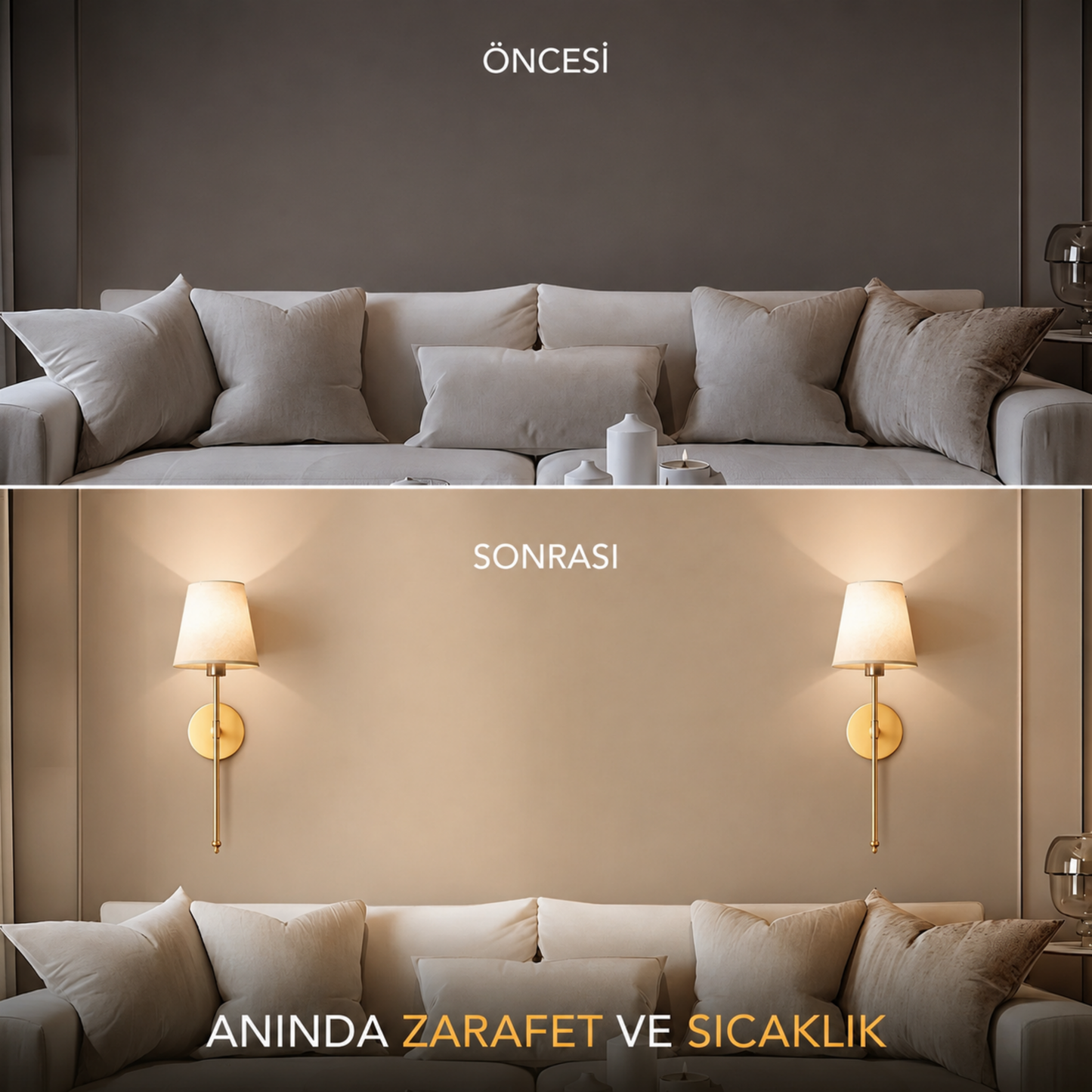 Lumenya™ Kablosuz Duvar Apliği